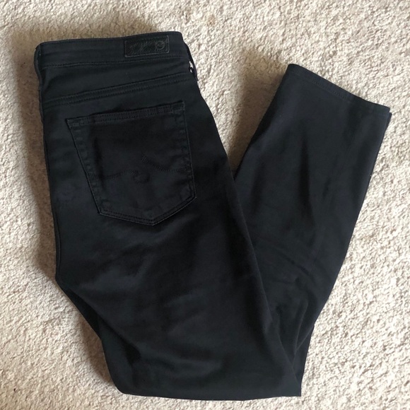 Ag Adriano Goldschmied Denim - AG mid rise Prima Cigarette Crop Ag Adriano Goldschmied Denim - AG mid rise Prima Cigarette Crop